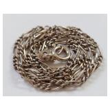 Elegant Sterling Silver Chain Necklace