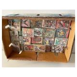 Large 26lb Box of Mixed NFL Trading Cards " Vari