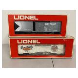 Lionel Model Train Cars - CP Rail & Gold Medal
