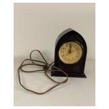 Vintage Telechron Electric Arch Clock with Cord -