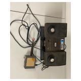 Vintage Atari Super Pong Console with Cables