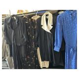 Vintage Clothing Lot: Dresses & Jackets