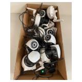 Lot of Sricam Security Cameras with Cables