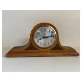 Vintage Windsor Mantel Clock - Wooden Case