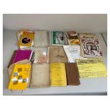 Lot of Vintage & Antique Documents, Brochures, Boo