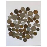 Assorted World Coin Collection Various Countries