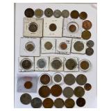 Diverse World Coin Collection - Various Countries