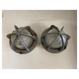 Pair of Industrial Crouse-Hinds Roof Lights
