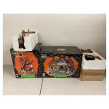 Lemax Spooky Town Halloween Decor Set