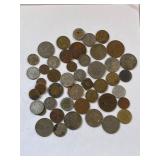 Diverse Lot of World Coins for Collectors