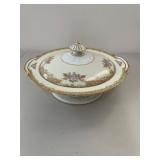 2 Noritake Floral Porcelain Tureens with Lids