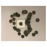 Group Mostly/All Wheat Pennies incl. 1912D Penny