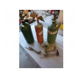 (3) Welding Gas Bottles & Torches