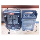 (2) Space Heaters