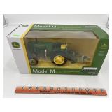 John Deere Model M with plow 1/16 Scale Ertl