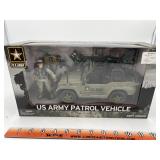 U.S. Army patrol vehicle playset