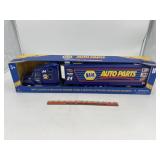 NAPA 2016 race car, transporter with lights and