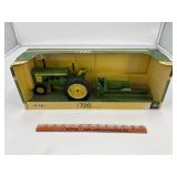 1956 John Deere 720 with blade 1/16 Ertl