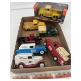 Advertising Bank Trucks and other die cast