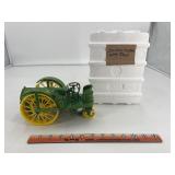 John Deere Pull Motor with Plow