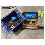 40 piece tap & die set, tri rasp, electric tape