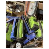 Electrician drill driver Sets, caulk guns,
