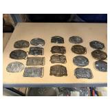 National Hobo Convention belt buckles