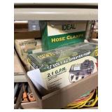 Sprayer Pump, Hose Clamps, Pump Switch