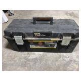 Stanley Tool box with grease guns