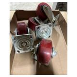 Set of 4, 4ï¿½ Swivel Wheels
