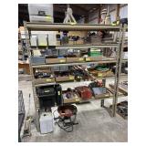 Storage Shelving Unit, Items Not Included