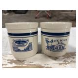 Garner and Wesley Iowa crocks