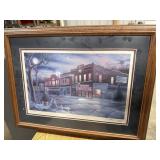 Britt, IA on Brittï¿½s Old Main St., Print