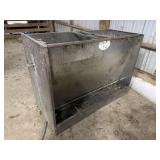Stainless steel hog feeder