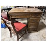 Sewing machine desk