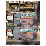 Plastic stone landscape edge