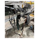 Saddle and halter