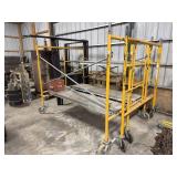 Billy Jax scaffolding 4 uprights and 3 platforms