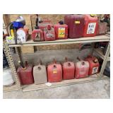 Metal shelf contents not included