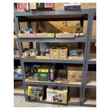 Metal shelf Contents not included