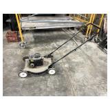 Push Mower Pulls Over