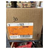 Box of pipe straps