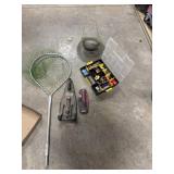 Fishing tackle and net