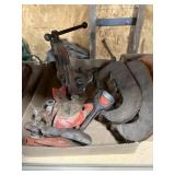 Pipe vises and c clamps