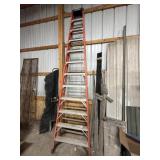 Werner 12ft fiberglass ladder