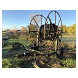 Hydraulic driven spool trailer