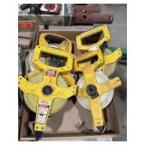 100ft plus tape measures