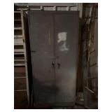 Metal storage cabinet