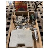 Die grinder, and attachments