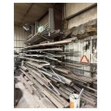 Metal stock and scrap RACKS NOT INCLUDED